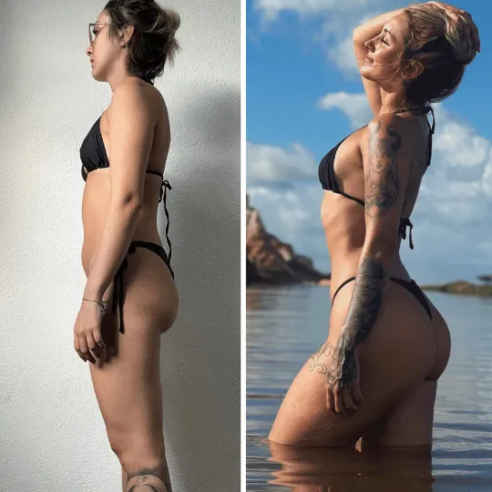 Depoimento de aluna que saiu da estagnação e conquistou glúteo empinado com o método Power Glutes em treinos com apenas 4 exercícios